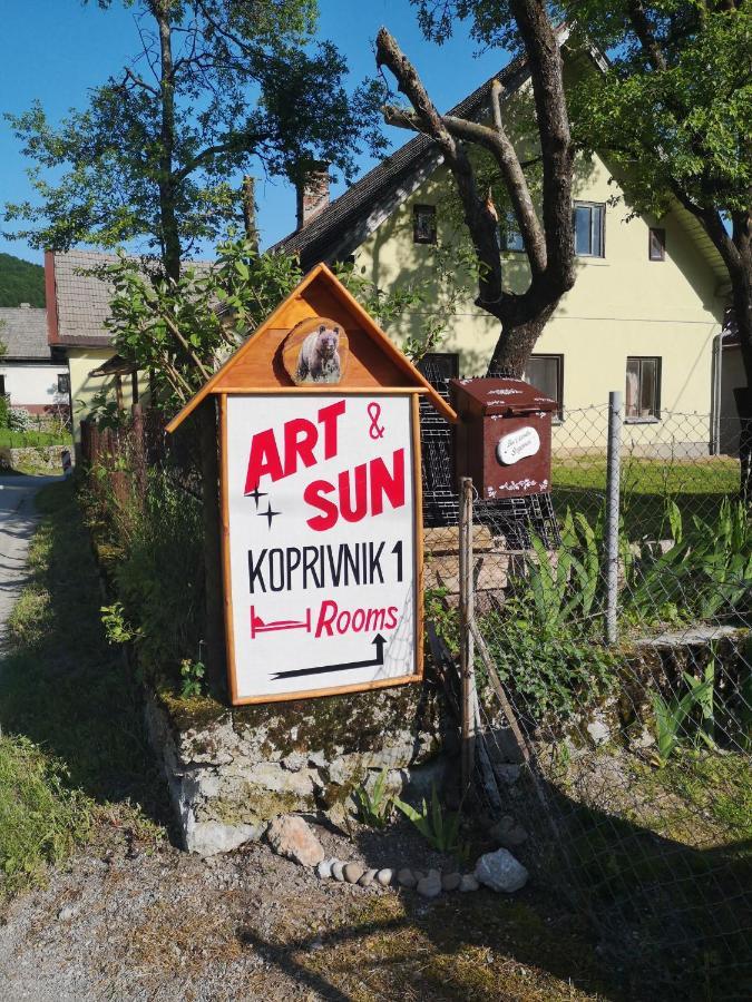 Art&Sun In An Incredible Village Koprivnik Luaran gambar